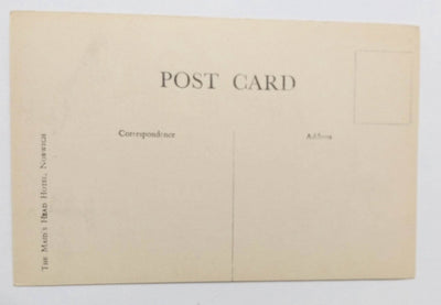 The Maid's Head Hotel Norwich Norfolk England Postcard 1940's - TulipStuff