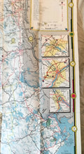 Load image into Gallery viewer, Maine Vacationland Official State Highway Map 1964 - TulipStuff
