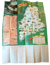 Load image into Gallery viewer, Maine Vacationland Official State Highway Map 1964 - TulipStuff
