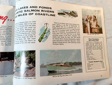 Load image into Gallery viewer, Maine The Year Round Vacationland Vacation Guide Booklet 1960&#39;s
