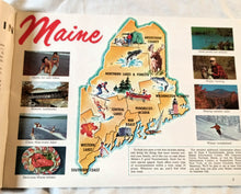 Load image into Gallery viewer, Maine The Year Round Vacationland Vacation Guide Booklet 1960&#39;s
