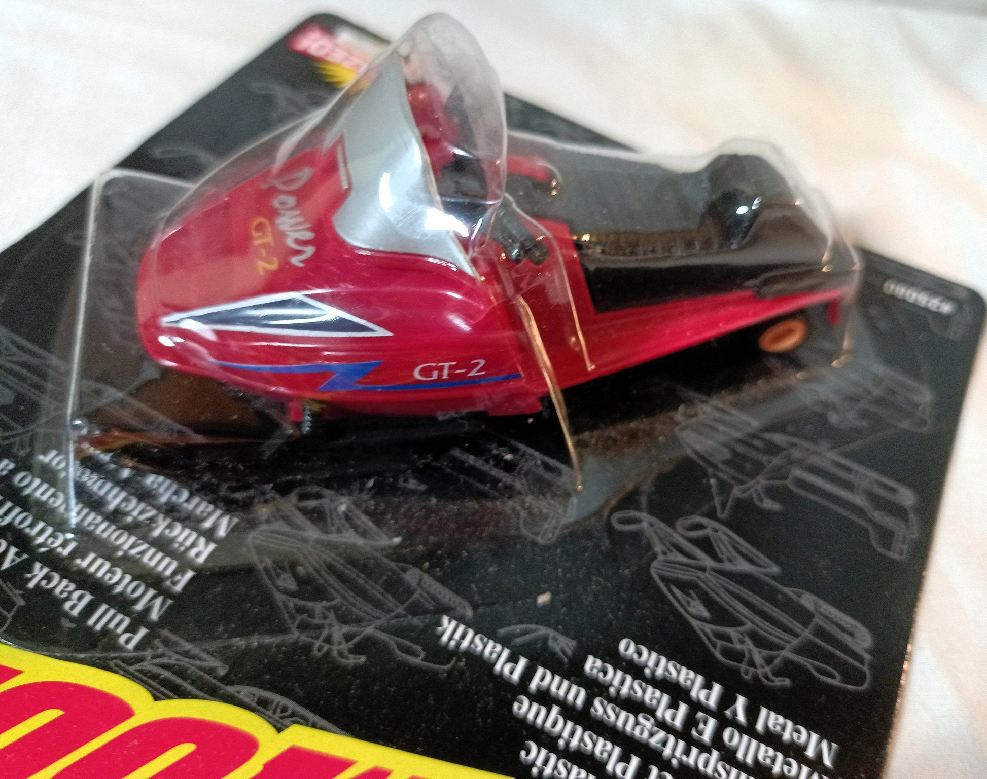 Maisto Snowmobile Power GT-2 Motorized Pull Back Action #25080 1997 - TulipStuff