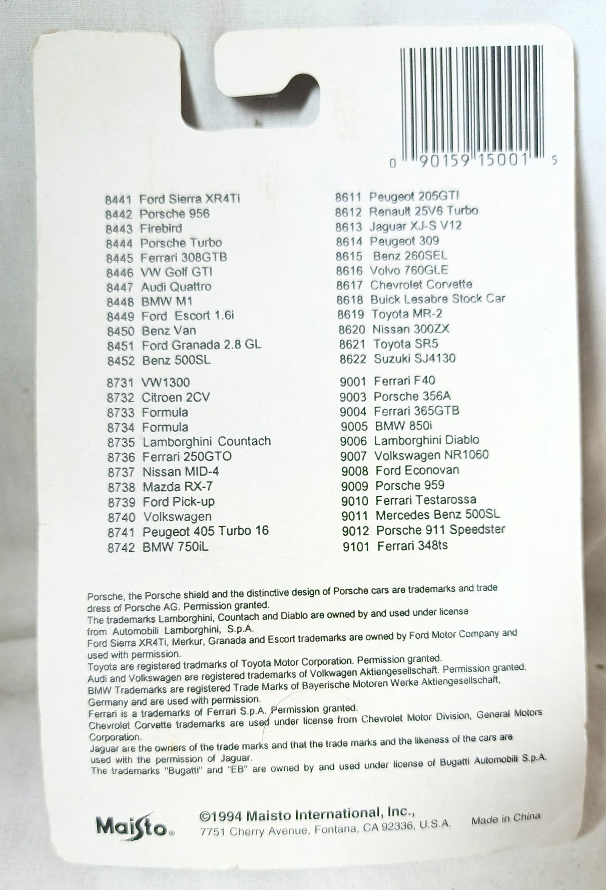 Maisto Turbo Tread #24 Carolina Kid Buick LeSabre Stock Car 1994 - TulipStuff