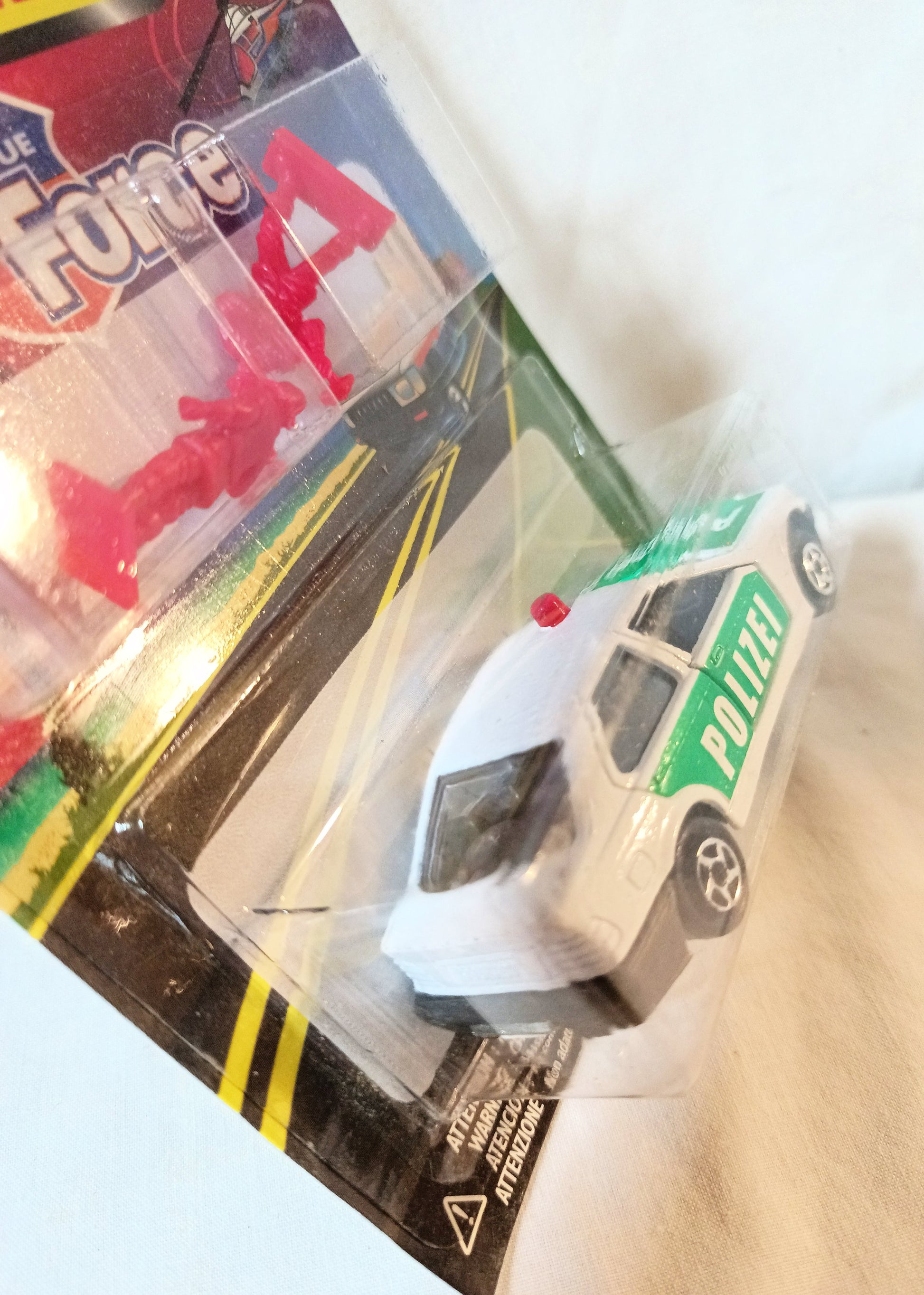 Majorette 257 Rescue Force Polizei BMW 325i Vintage Diecast Police Car 1999 - TulipStuff