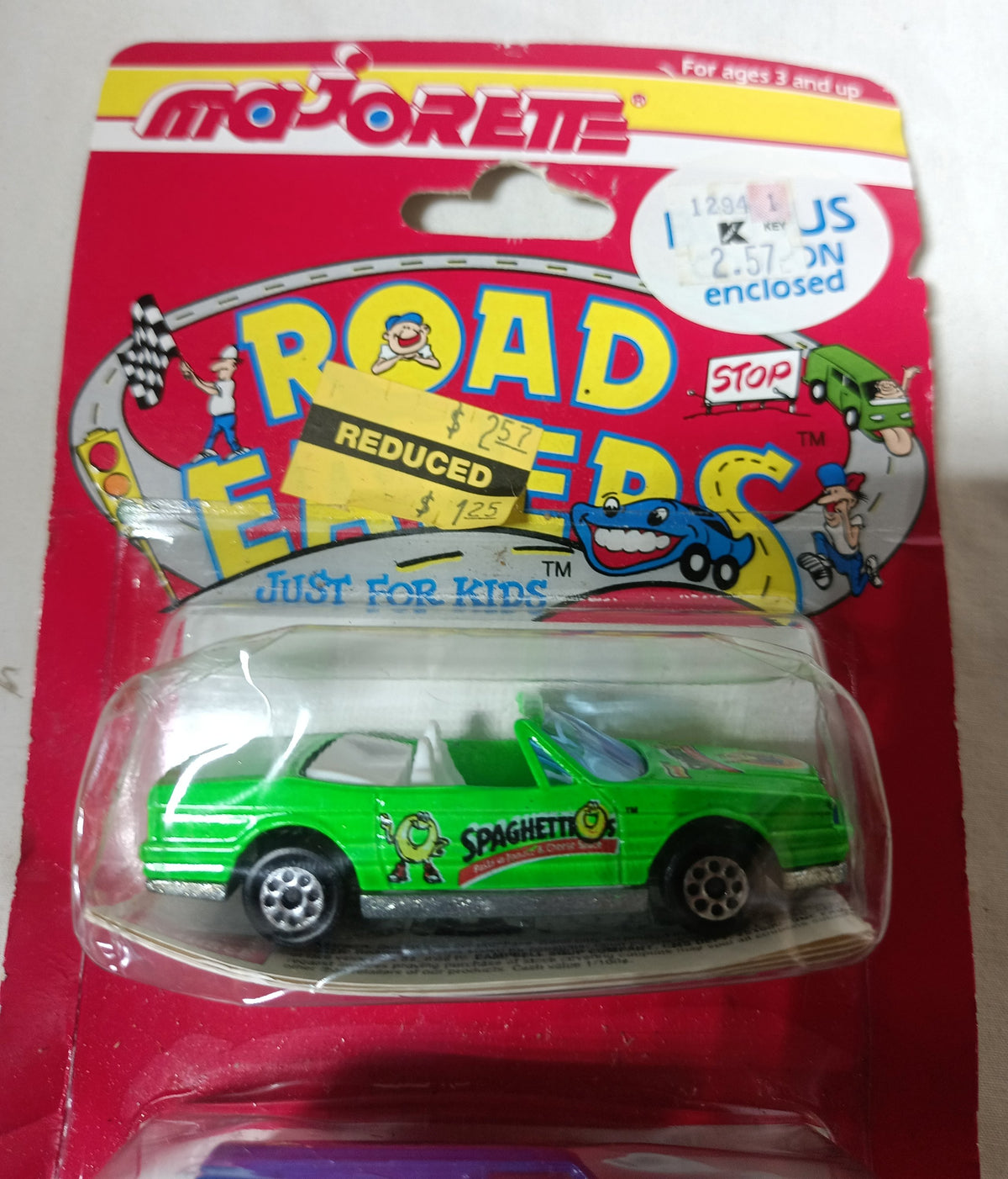 Majorette Road Eaters SpaghettiOs Cadillac TeddyOs Jeep France 1993 - TulipStuff