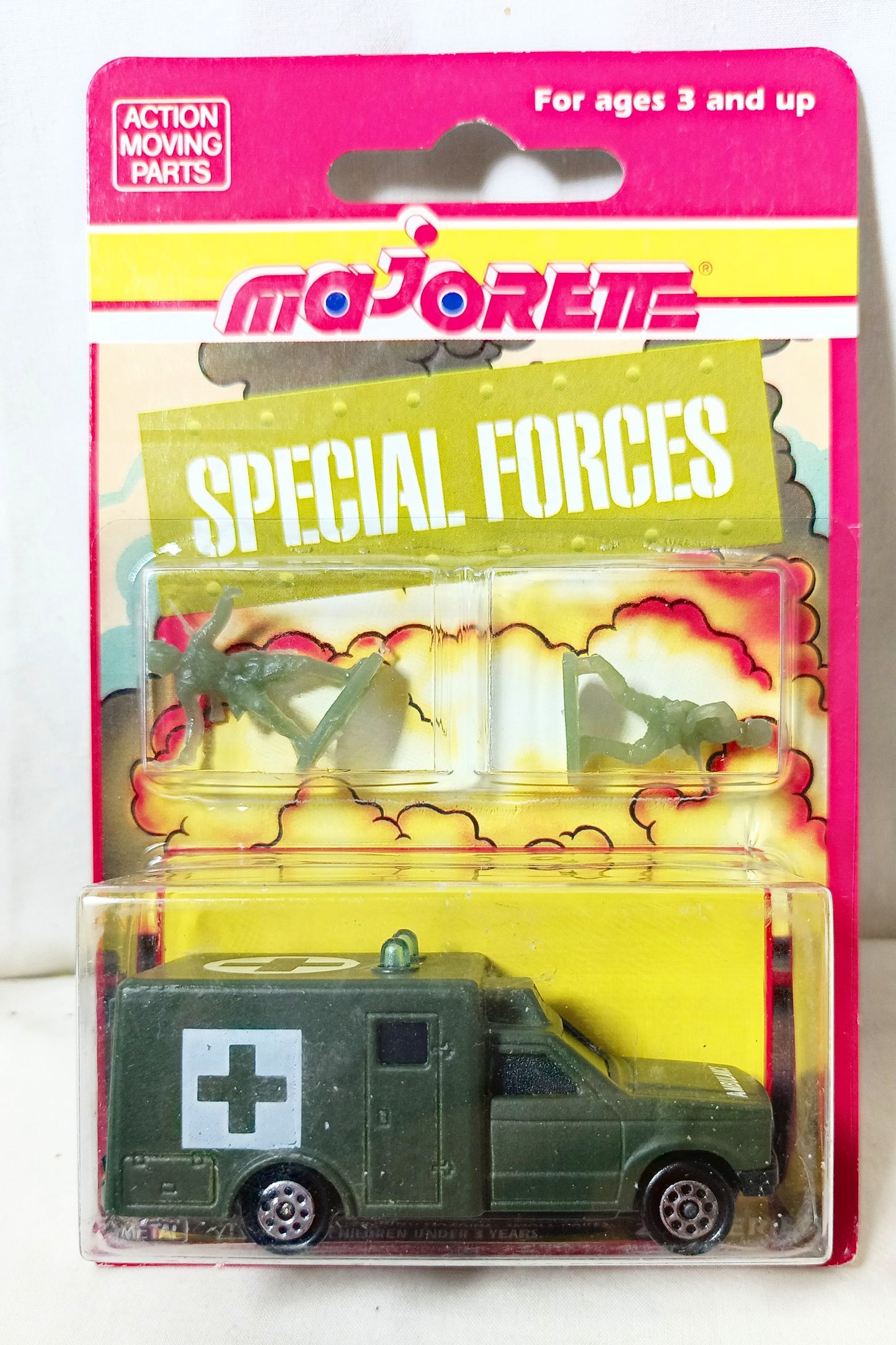 Majorette Special Forces 255 Ford Ranger Military Ambulance 1995 - TulipStuff