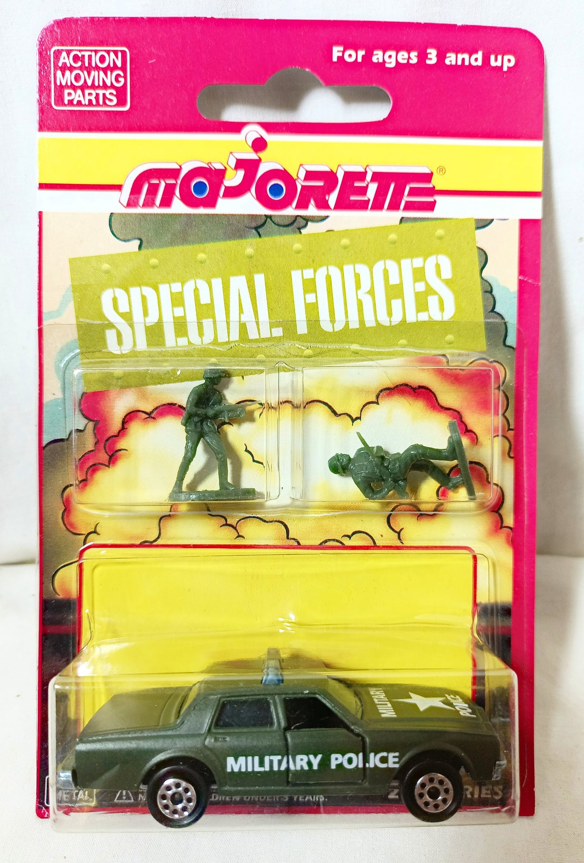 Majorette Special Forces 220-5/240 Chevy Impala Military Police 1995 - TulipStuff