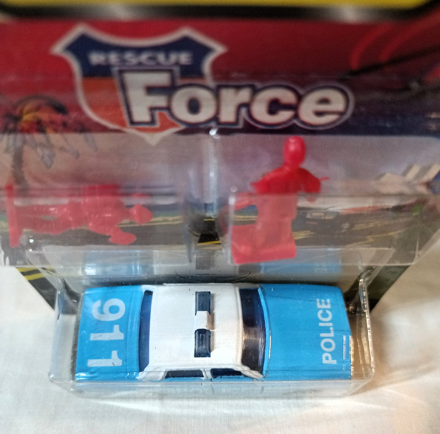 Majorette Rescue Force 240 Chevrolet Impala American Police Car 1999 - TulipStuff