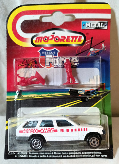 Majorette Rescue Force 250 Mercedes 300TE Station Wagon Ambulance 1999 - TulipStuff