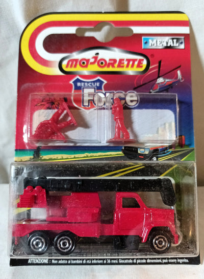 Majorette Rescue Force 251 283 Service Boom Utility Crane Truck 1999 - TulipStuff