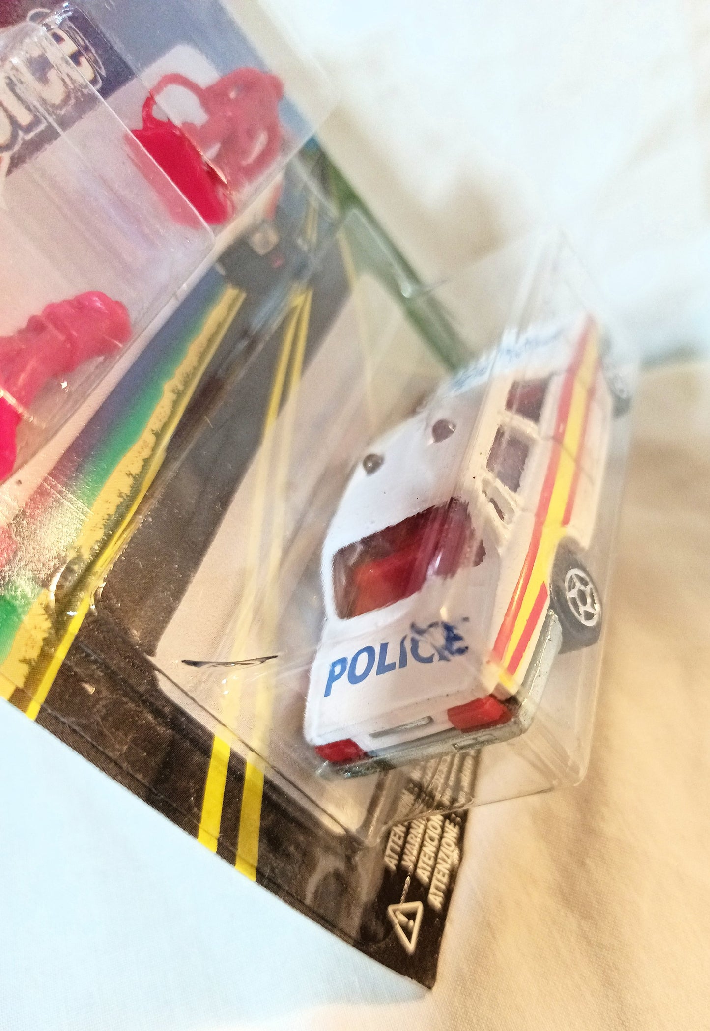 Majorette Rescue Force 293 Jaguar XJ6 Police Car 1999 - TulipStuff