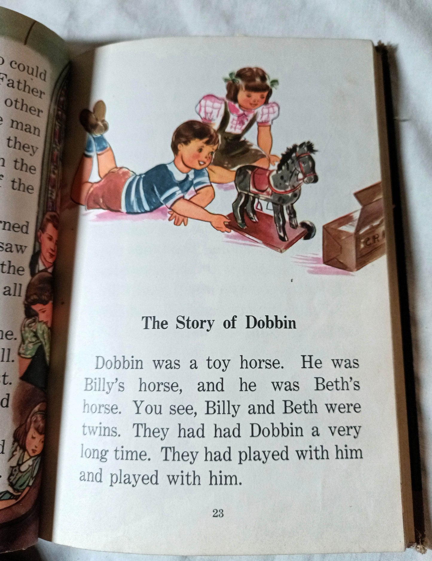 Making Storybook Friends Laidlaw Readers Hardcover Schoolbook 1955 - TulipStuff