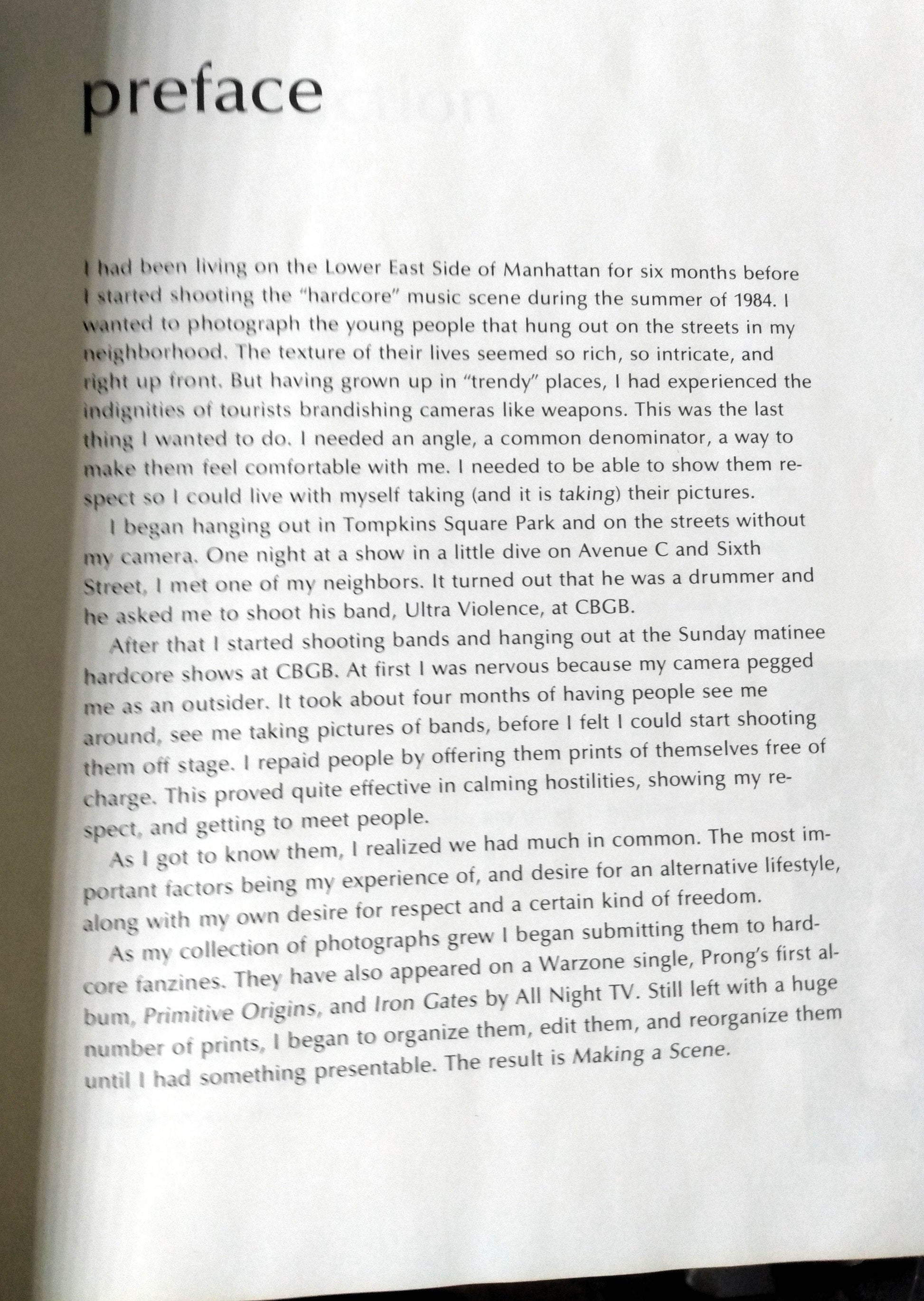 Making A Scene New York Hardcore In Photo Lyrics Commentary 1989 - TulipStuff