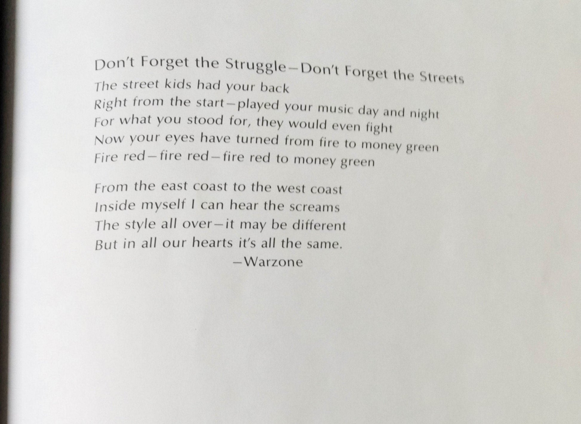 Making A Scene New York Hardcore In Photo Lyrics Commentary 1989 - TulipStuff