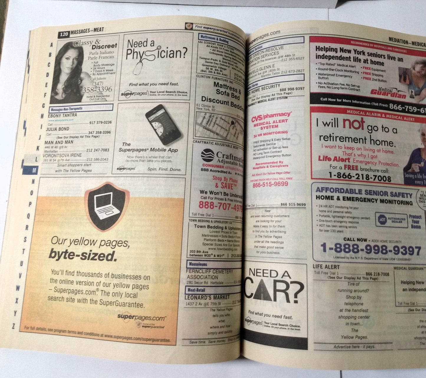 Manhattan Verizon SuperPages Telephone Book New York City 2014 - TulipStuff