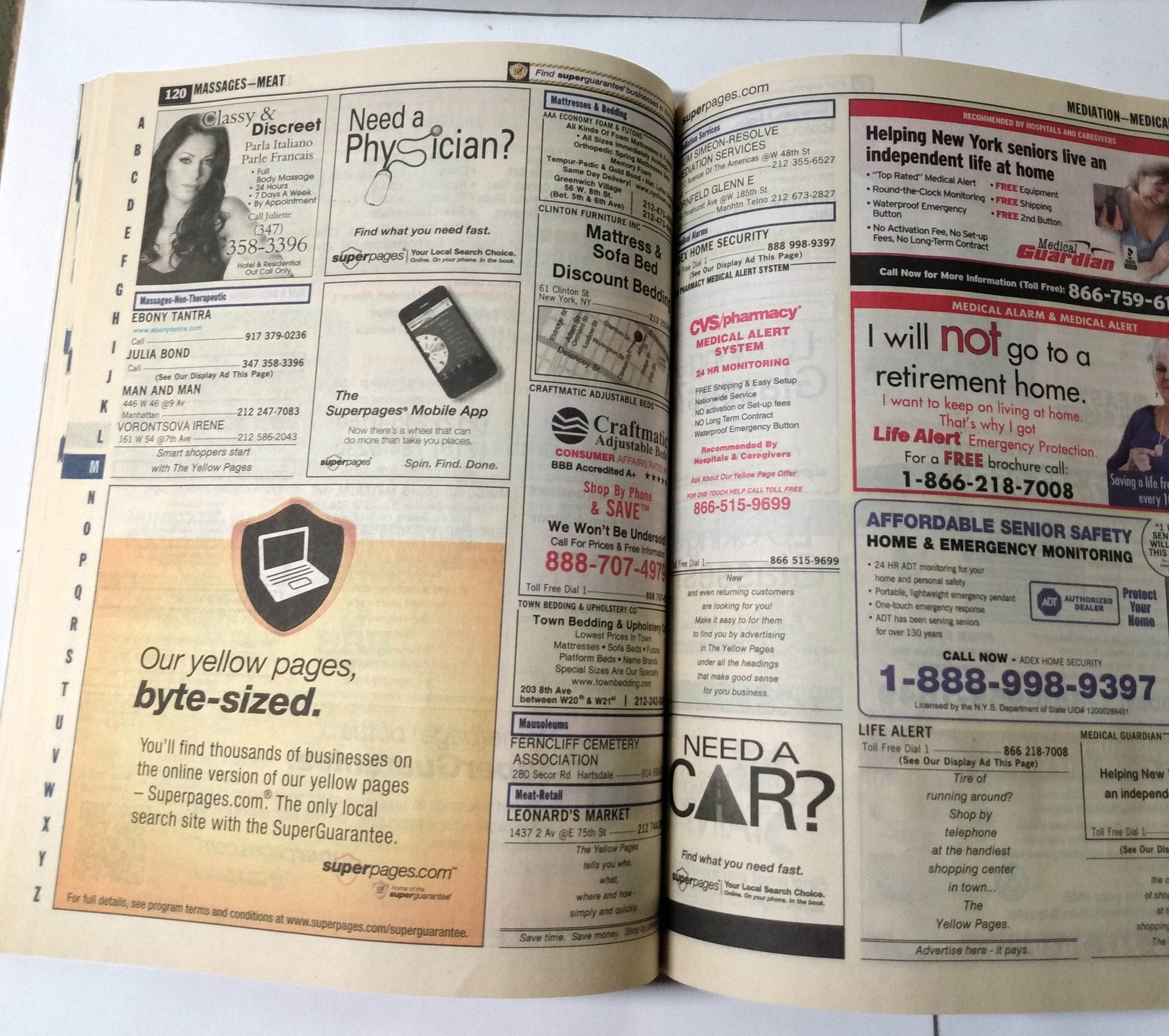 Manhattan Verizon SuperPages Telephone Book New York City 2014 - TulipStuff