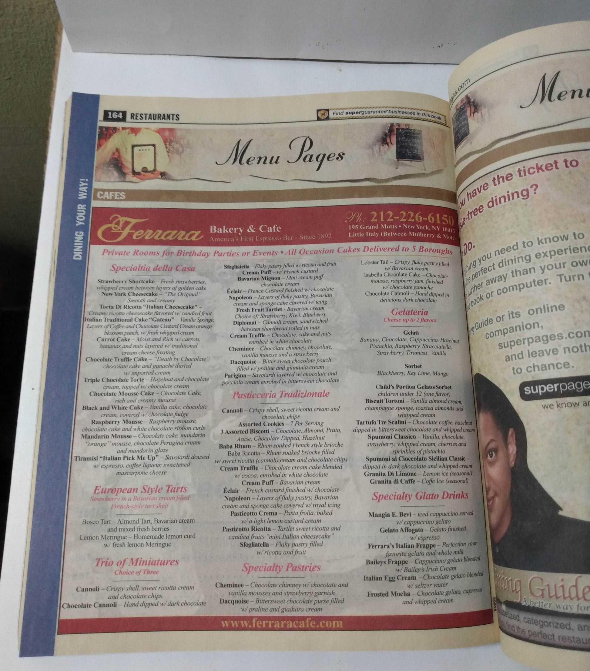 Manhattan Verizon SuperPages Telephone Book New York City 2014 - TulipStuff