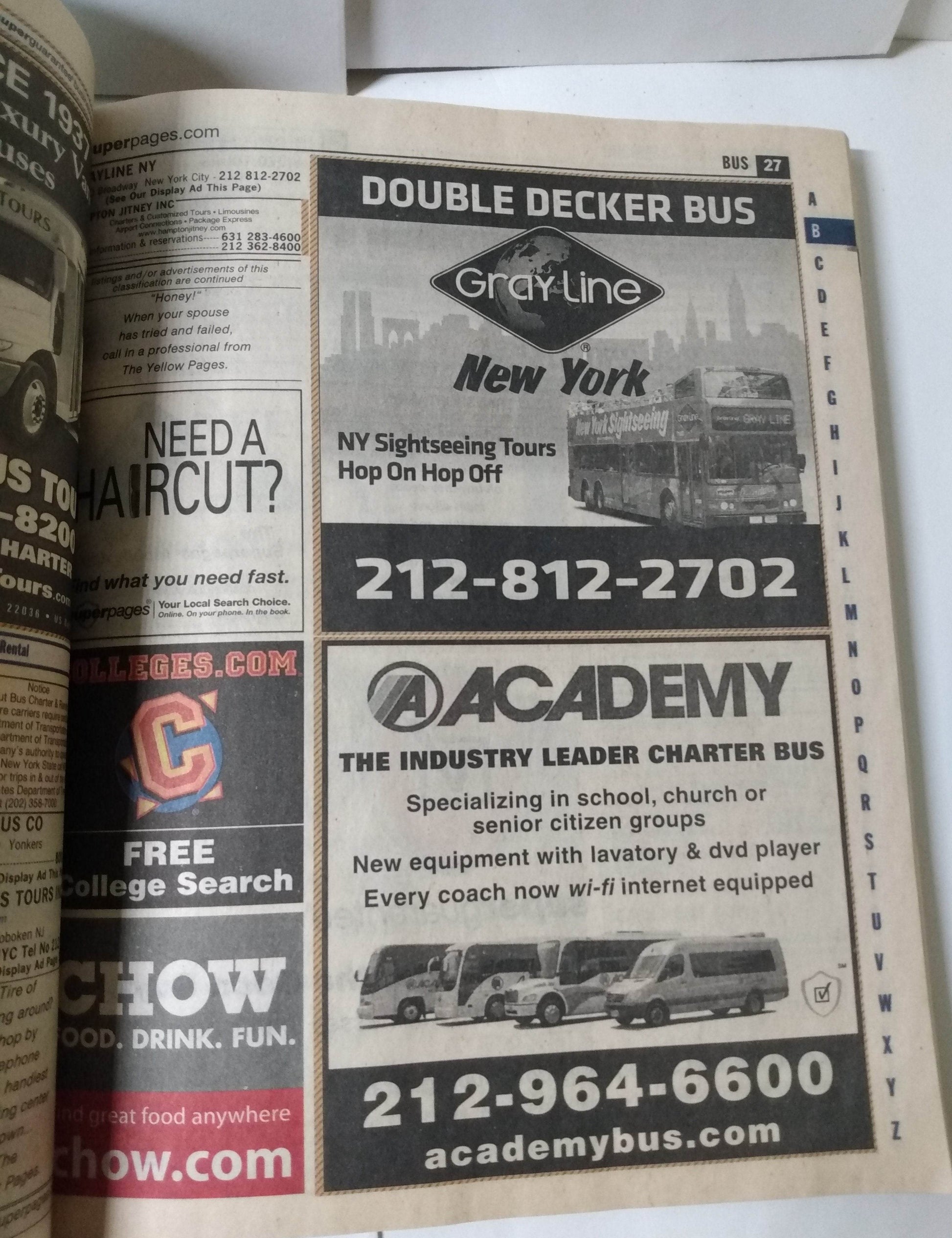 Manhattan Verizon SuperPages Telephone Book New York City 2014 - TulipStuff