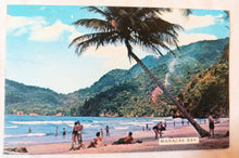 Load image into Gallery viewer, Maracas Bay Beach Trinidad British West Indies Postcard Late 1950&#39;s - TulipStuff
