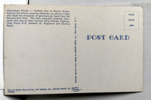 Load image into Gallery viewer, Feeding Time Marine Studios Oceanarium Marineland Florida Postcard 1950&#39;s - TulipStuff
