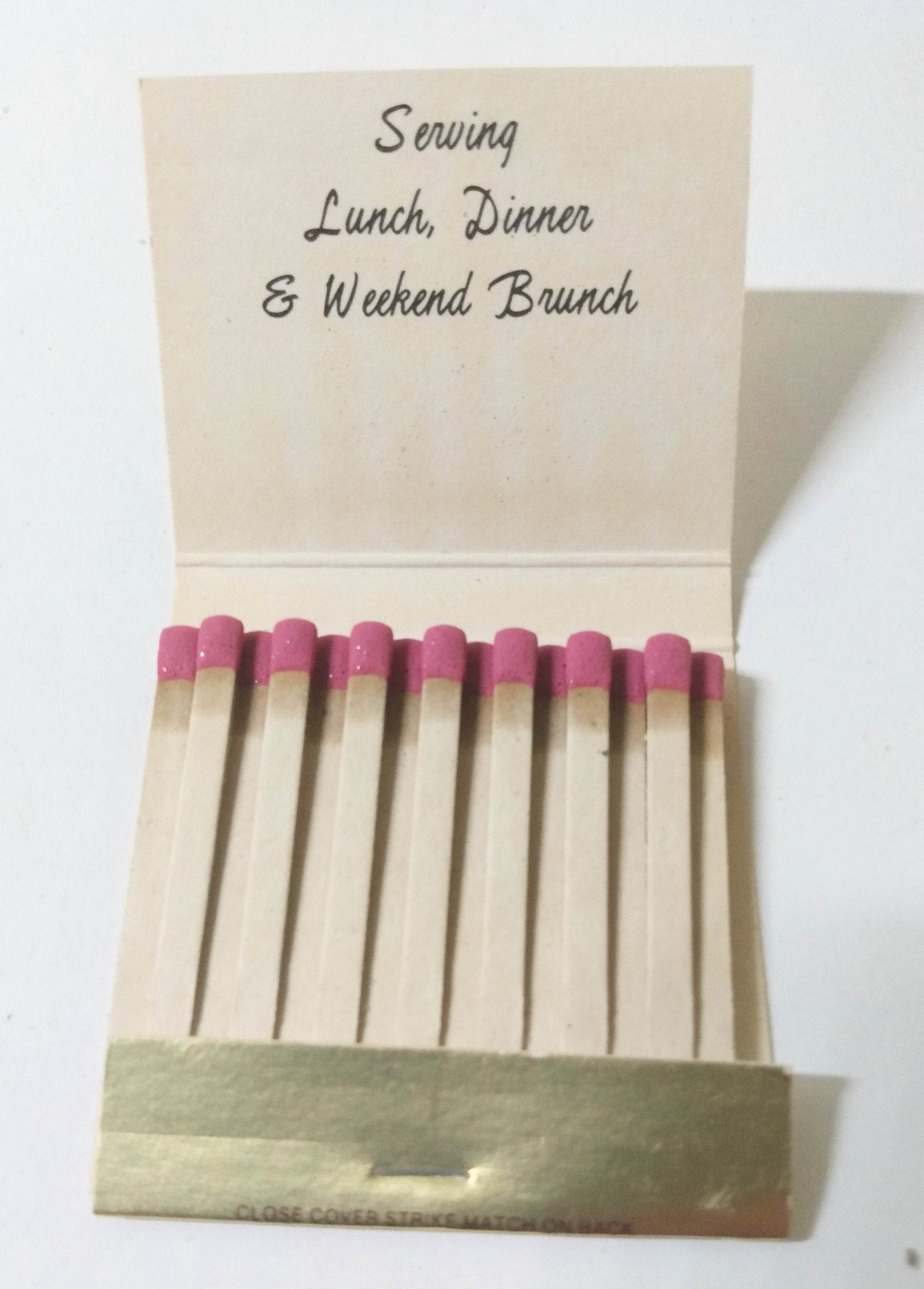 Marmalade Park Restaurant E 39th St Murray Hill NYC Matchbook 1990's - TulipStuff