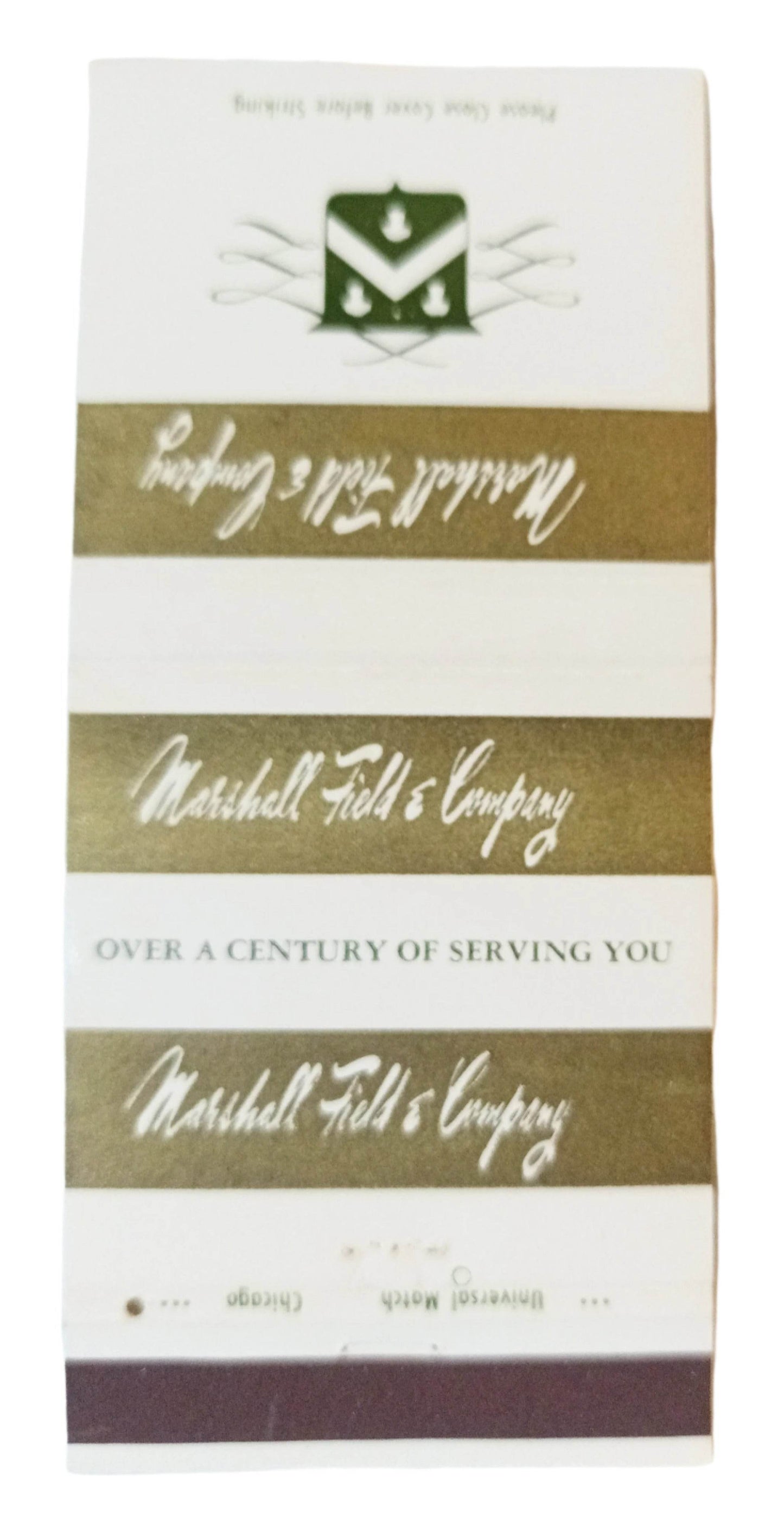 Marshall Field Department Stores Restaurants Matchbook Cover 1950's - TulipStuff