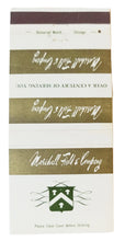 Load image into Gallery viewer, Marshall Field Department Stores Restaurants Matchbook Cover 1950&#39;s - TulipStuff

