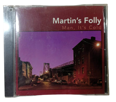 Martin's Folly Man It's Cold NYC Indie Country Rock Album CD 1999
