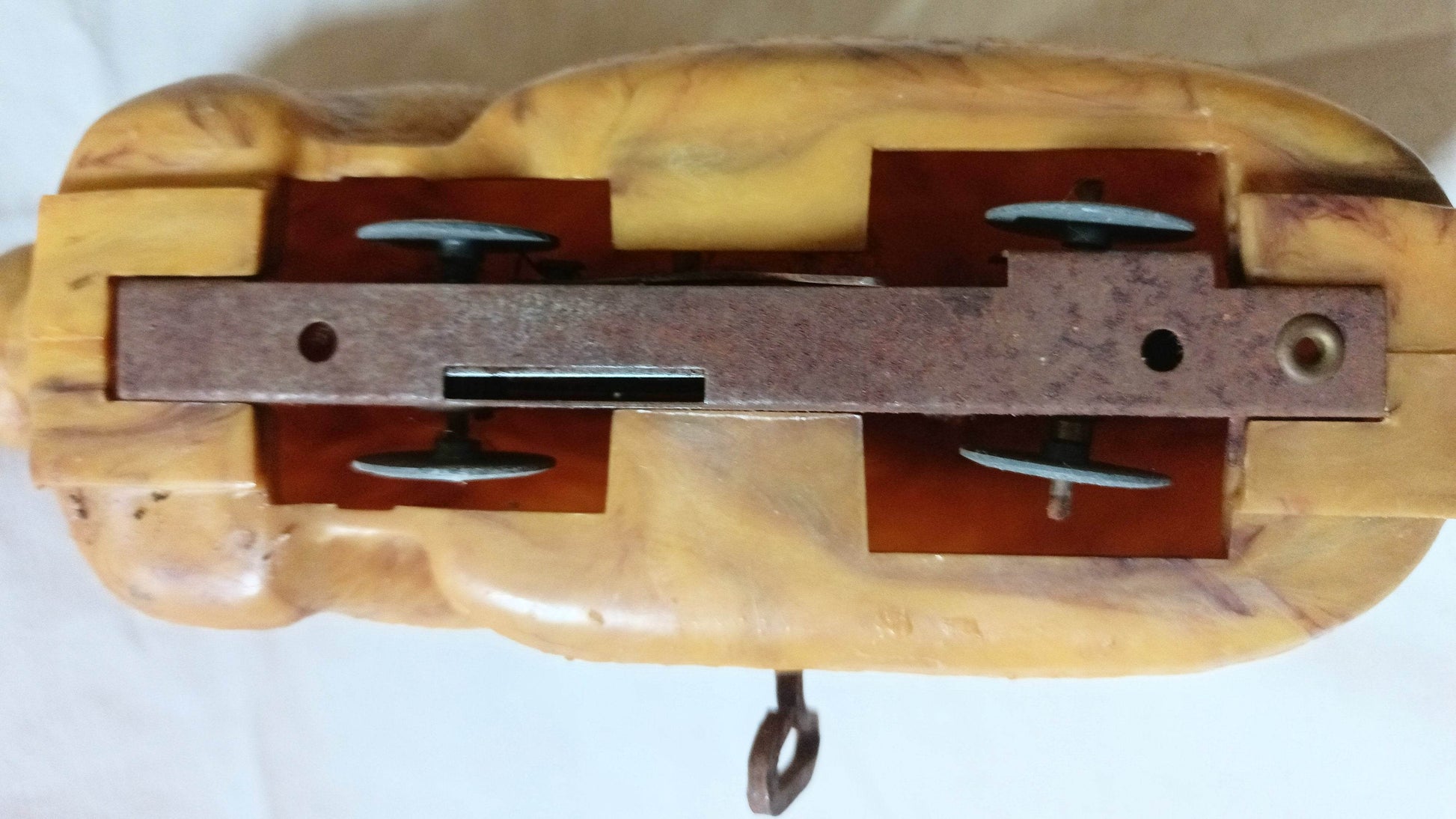 Marx Wind-Up Mechanical Rabbit Toy 8-inches 1950's Working - TulipStuff