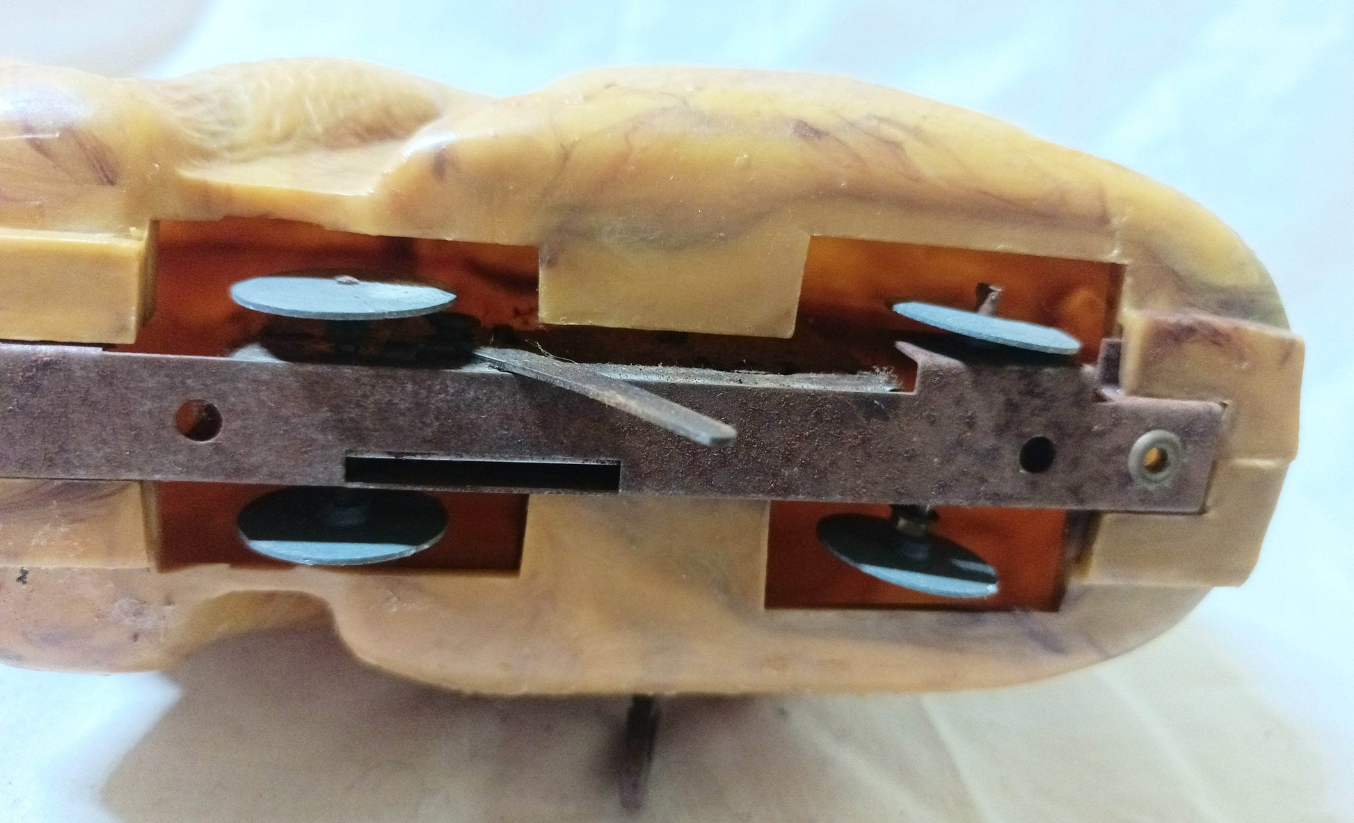 Marx Wind-Up Mechanical Rabbit Toy 8-inches 1950's Working - TulipStuff