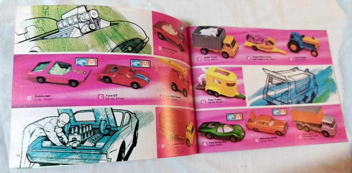 Matchbox 1972 Collectors Diecast Toy Catalogue Lesney Products - TulipStuff