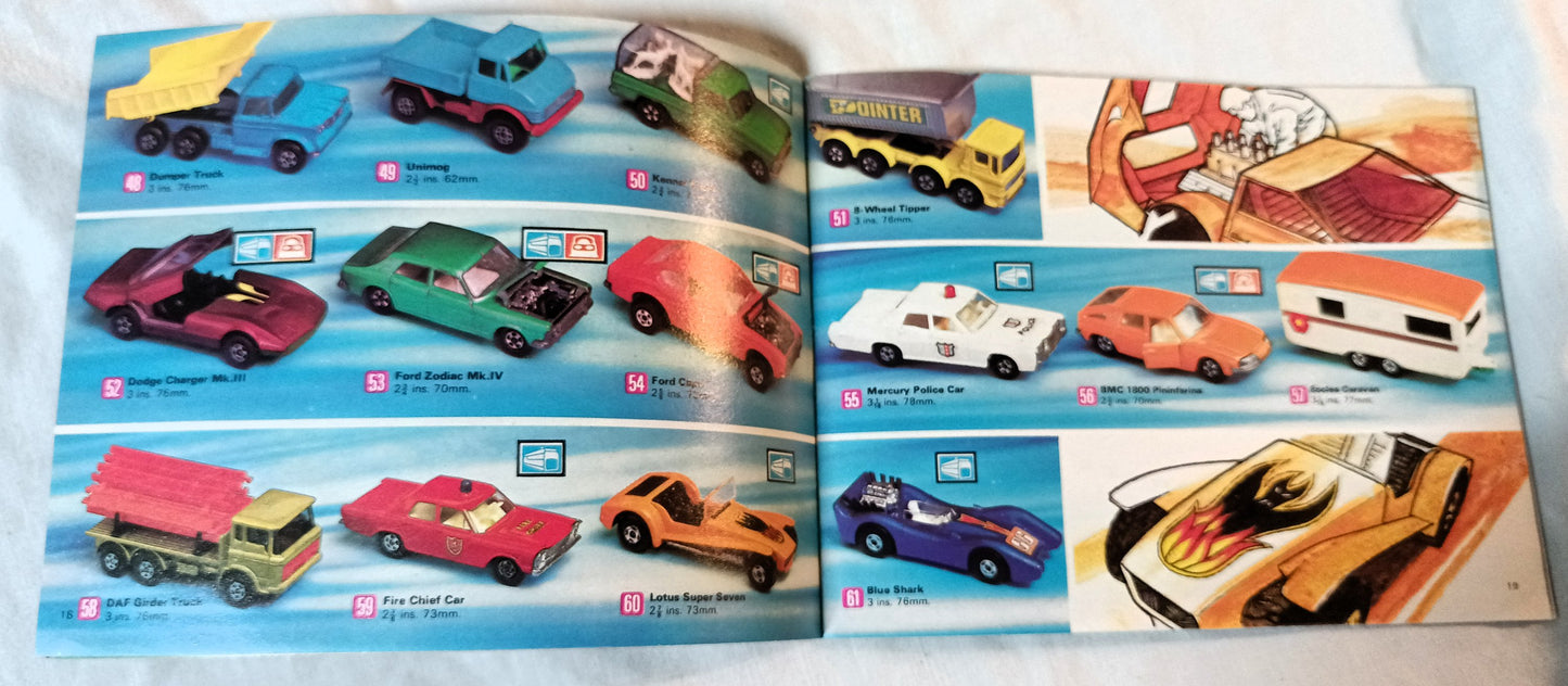 Matchbox 1972 Collectors Diecast Toy Catalogue Lesney Products - TulipStuff