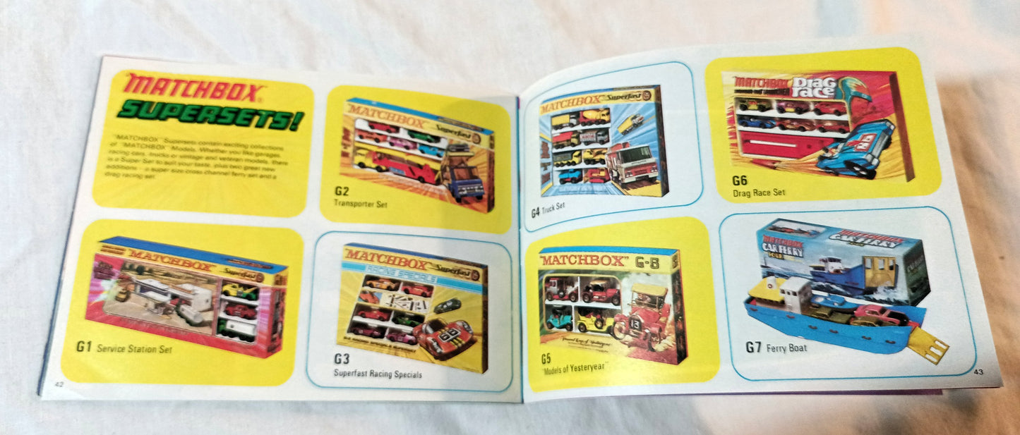 Matchbox 1972 Collectors Diecast Toy Catalogue Lesney Products - TulipStuff