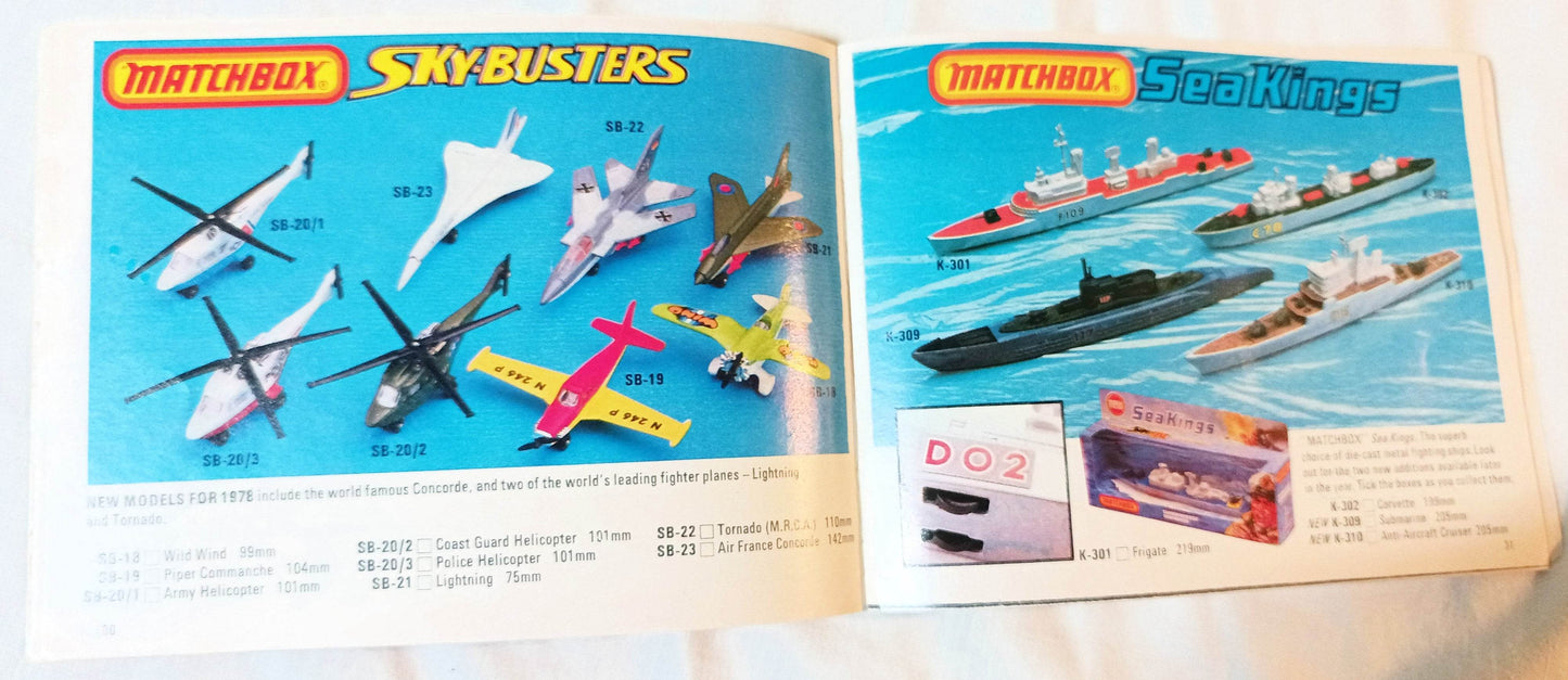 Matchbox 1978 Collectors Diecast Toy Catalogue Lesney Products England - TulipStuff