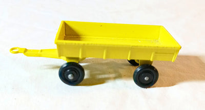 Lesney Matchbox Hay Trailer Yellow TP-2 Farm Toy England 1976 - TulipStuff