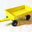 Lesney Matchbox Hay Trailer Yellow TP-2 Farm Toy England 1976 - TulipStuff