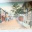 Matsugaebashi Dori Oura Nagasaki Japan 1920's Hand Tinted Postcard - TulipStuff
