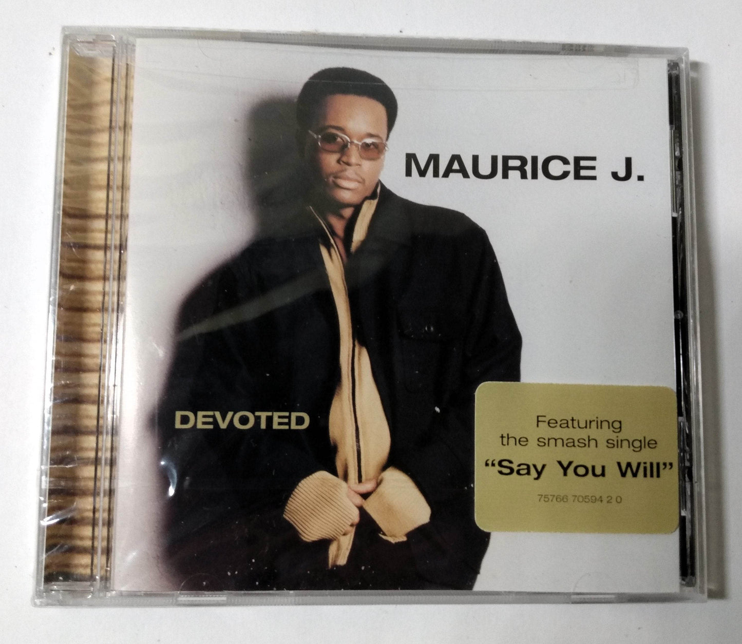 Maurice J Devoted Contemporary RnB Album CD 2001 - TulipStuff