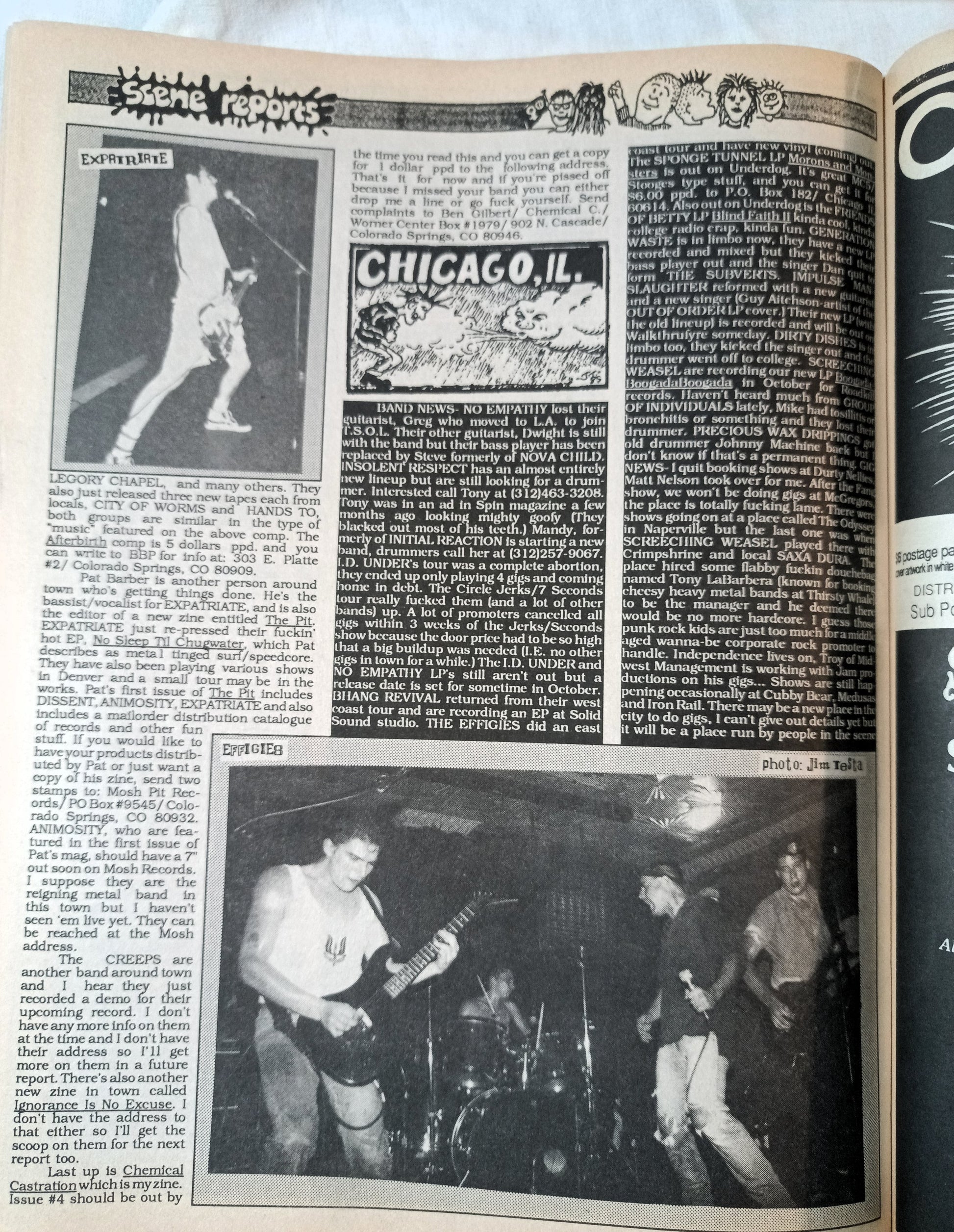 Maximum Rock N Roll Issue 66 November 1988 Fugazi Danbert Nobacon - TulipStuff
