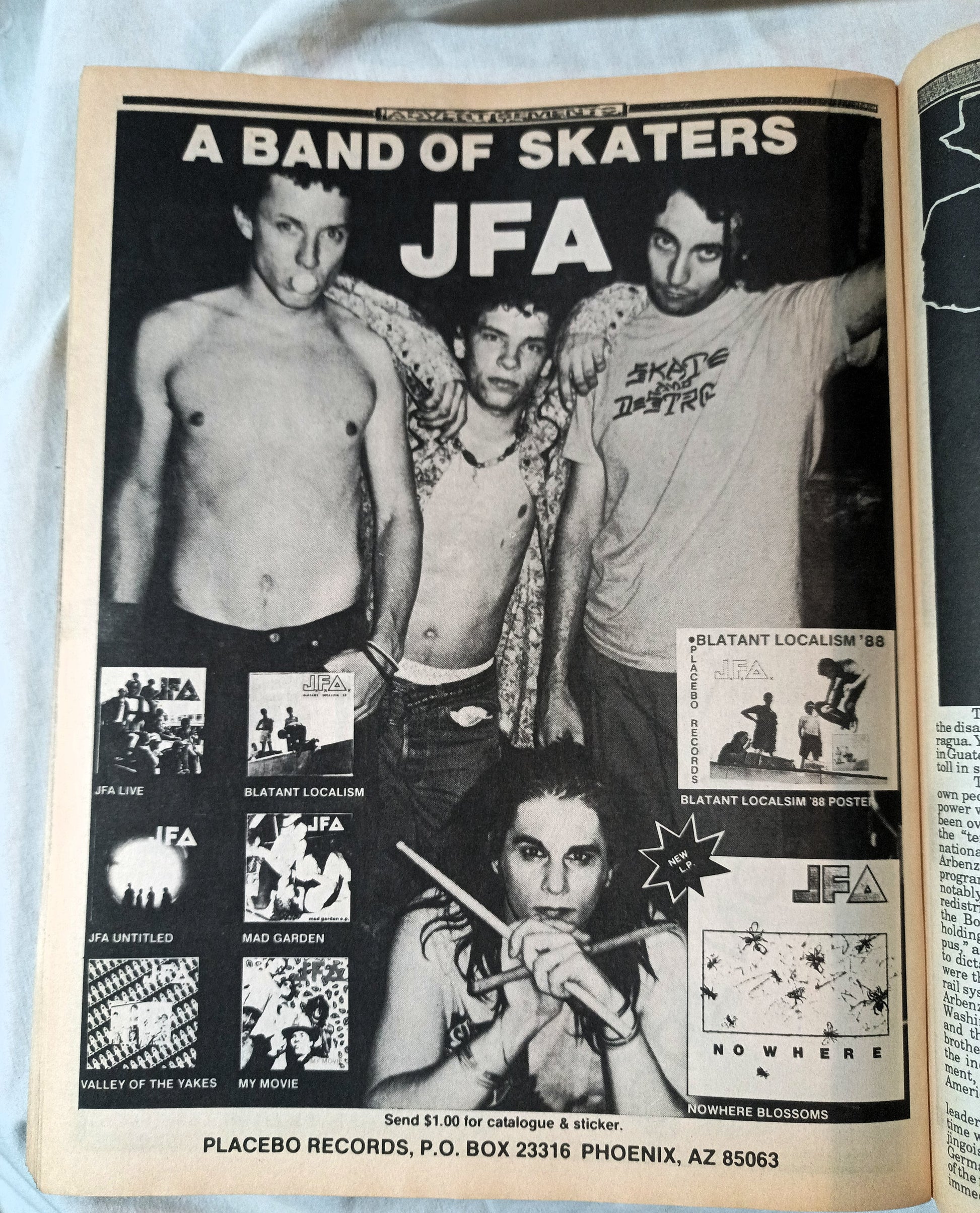 Maximum Rock N Roll Issue 66 November 1988 Fugazi Danbert Nobacon - TulipStuff