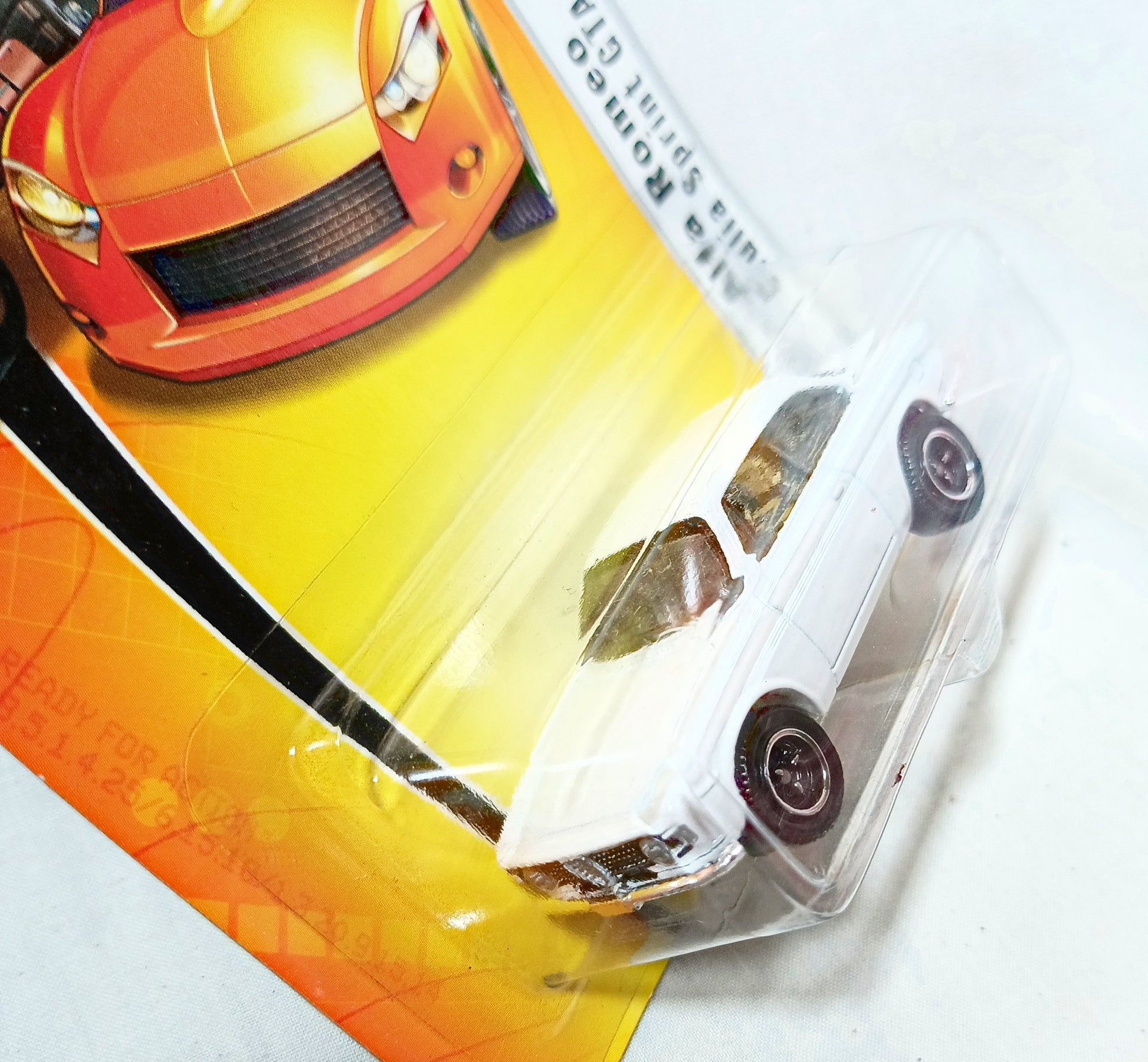 Matchbox #32 Alfa Romeo Giulia Sprint GTA MBX Metal 2007 White - TulipStuff