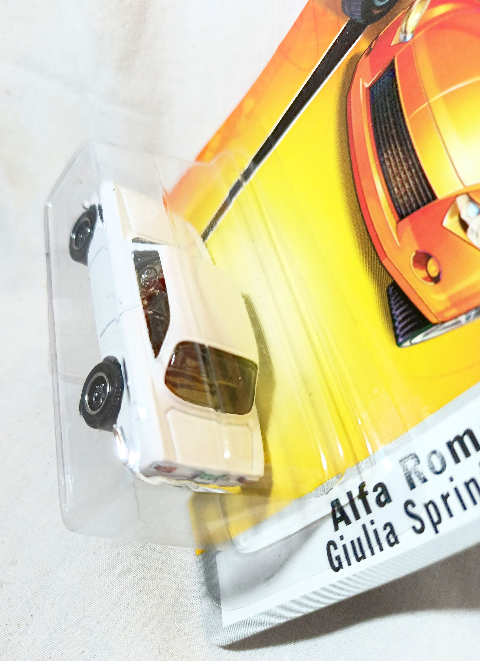Matchbox #32 Alfa Romeo Giulia Sprint GTA MBX Metal 2007 White - TulipStuff