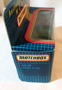 Matchbox Australian Collectors Model A Van Historical Collection 1980s - TulipStuff