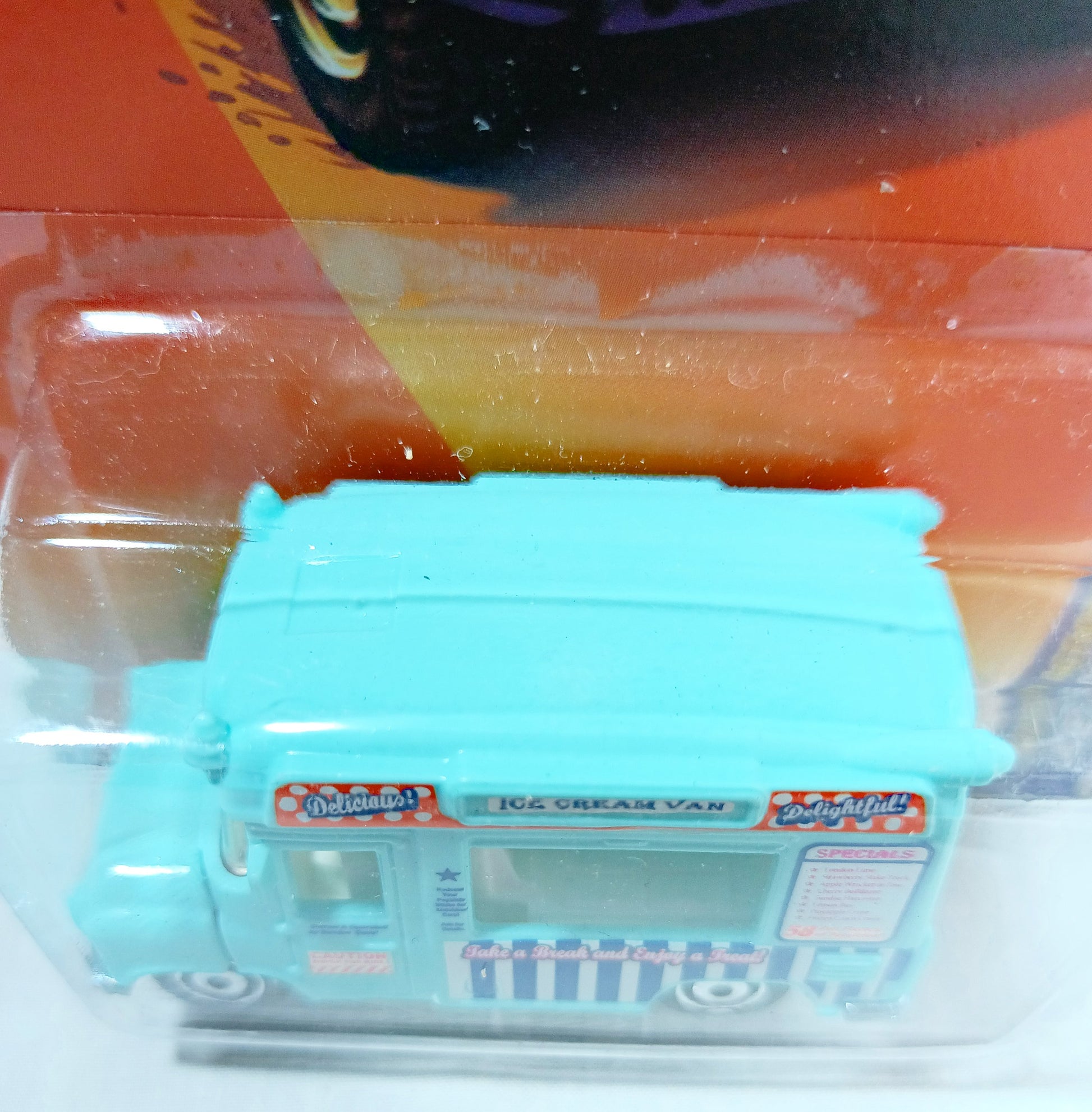 Matchbox #63 Ice Cream Van City Action Series Light Blue 2010 - TulipStuff