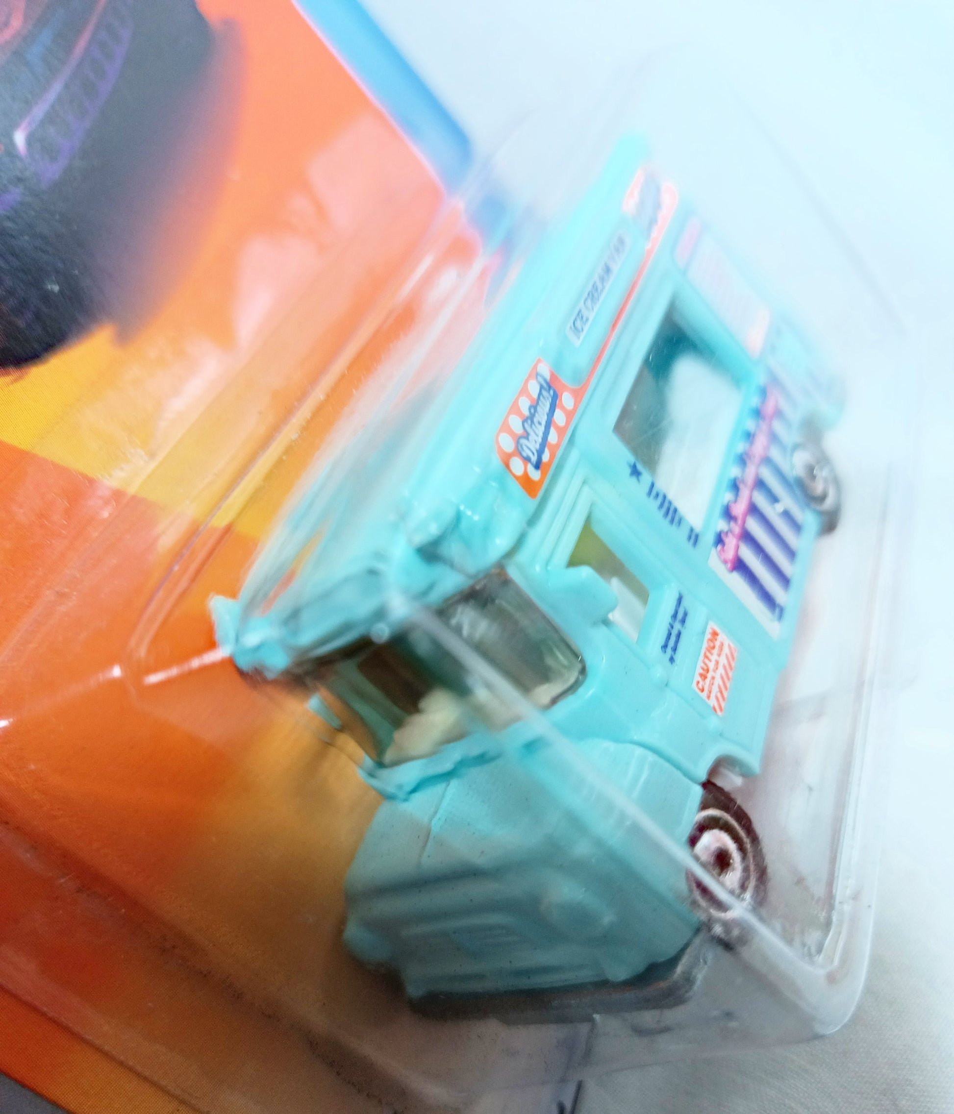 Matchbox #63 Ice Cream Van City Action Series Light Blue 2010 - TulipStuff