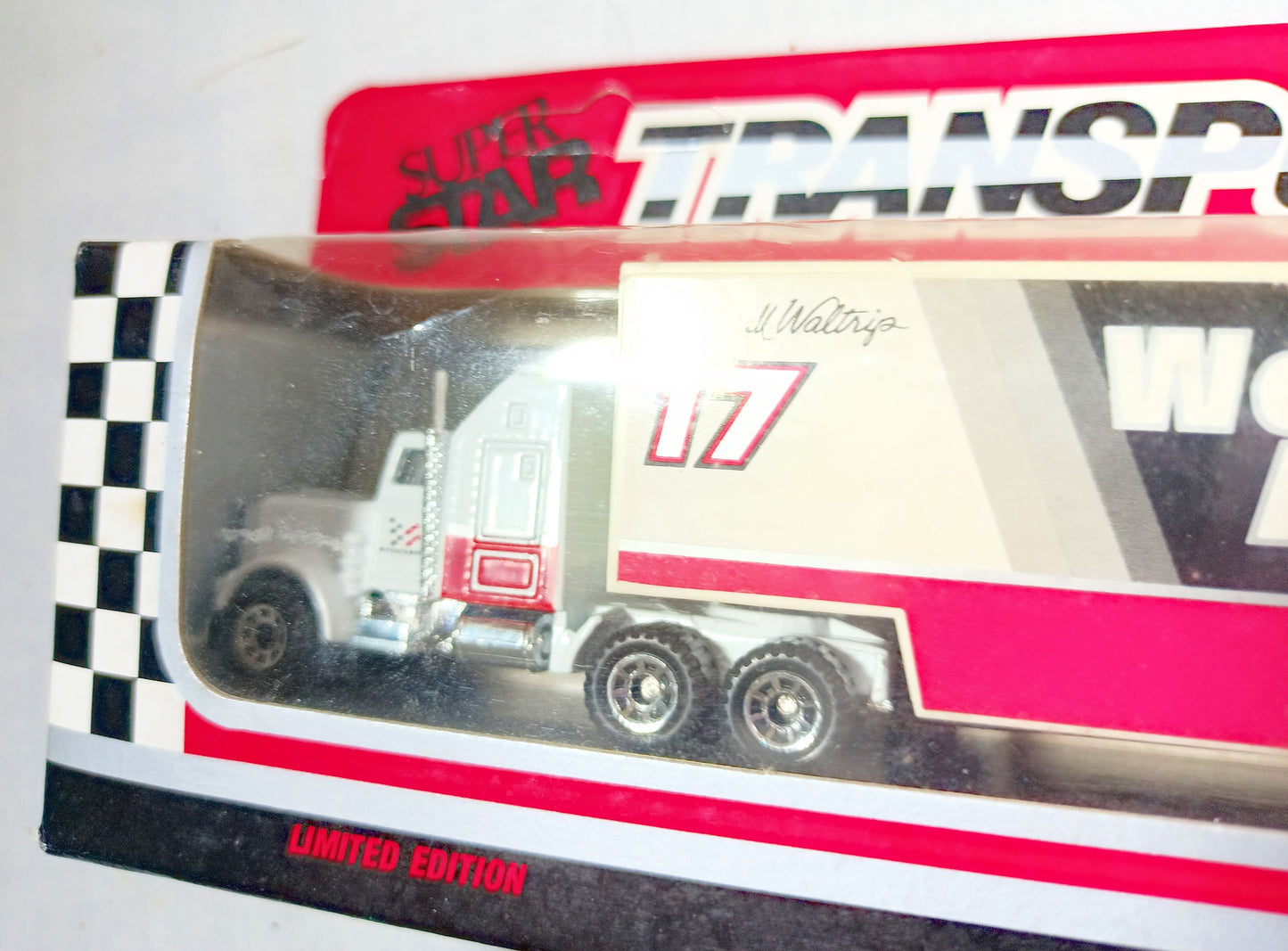 Matchbox Super Star Transporters 1991 Darrell Waltrip Western Auto - TulipStuff