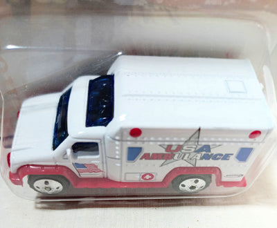 Matchbox Heroes Series USA Ambulance 2001 First Responders 9/11 - TulipStuff