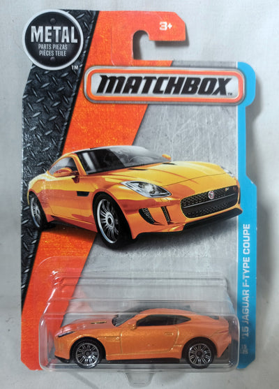 Matchbox MB15 '15 Jaguar F-Type Coupe MBX Adventure City Orange 2016 - TulipStuff
