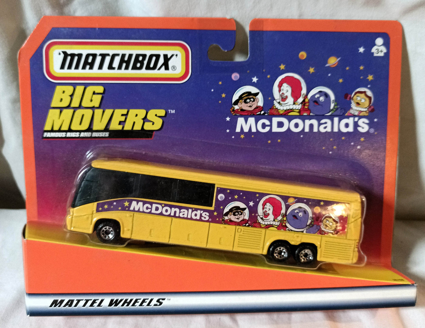 Matchbox Big Movers McDonald's MCL 102-EL3 Coach Bus 1999 - TulipStuff