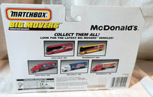 Load image into Gallery viewer, Matchbox Big Movers McDonald&#39;s MCL 102-EL3 Coach Bus 1999 - TulipStuff
